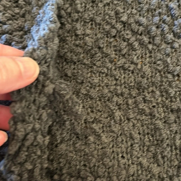 Umgee Women’s XL Gray Popcorn Knit Comfy Cardigan Sweater with Pockets - Picture 8 of 8